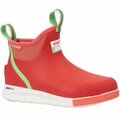 Xtratuf Women's 6 IN Ankle Deck Boot Sport, CORAL, M, Size 8 ADSW400